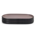 Ver imagem 7 de Prato Oval Dual Color Nude 29 Cm Melamina 100% Profissional