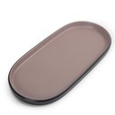 Ver imagem 3 de Prato Oval Dual Color Nude 29 Cm Melamina 100% Profissional