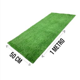 Tapete Grama Sintética (0.5m²) 100cm X 50cm Decoração 12mm - 4