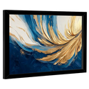 Ver imagem 1 de Quadro Decorativo Abstrato Munificência Azul