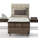 Ver imagem 7 de Conjunto Box Solteiro Mola Ensacada Probel Passione Bambu (88x188x52cm)