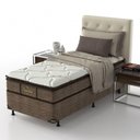 Ver mais imagens de Conjunto Box Solteiro Mola Ensacada Probel Passione Bambu (88x188x52cm)
