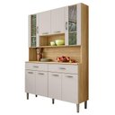 Ver imagem 4 de Kit Cozinha Ambiente Golden 8 Portas Freijó Soft - Kits Paraná