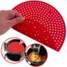 Tapete Protetor Silicone Redondo para Air Fryer - 1