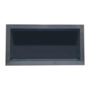 Ver imagem 1 de Nicho Banheiro Embutir 30x60cm Plástico Grafite - Gerplast, Opção: Grafite