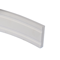 Rodape Roda meio Moldura Autocolante de EVA 12 metros - 5cm x 0,8cm 5c2 - 10