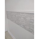 Ver imagem 2 de Rodape Roda meio Moldura Autocolante de EVA 12 metros - 5cm x 0,8cm 5c2