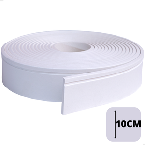 Moldura Roda-meio de EVA 12 metros - 100mm x 8mm autocolante