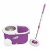Balde Mop Spin Centrifuga Inox Esfregão Com Rodas e Refil - 1