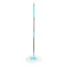 Balde Spin Mop 360 Cesto Inox Removível Rodinha Dispenser - 8
