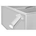 Ver imagem 6 de GABINETE DE COZINHA 100% AÇO PARA PIA 1.50 MT 3 PORTAS 3 GAVETAS -BRANCO -MARROART