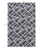 Tapete para Sala 135x200cm Geométrico Cinza Antiderrapante Jacquard Moderno Quarto - 3