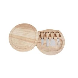 Conjunto Tábua Para Queijo Com Utensílios - 1