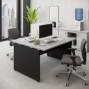 Ver imagem 1 de Plataforma Trabalho Pé Painel Cinzas C/ Pre 135cm X 120cm F5