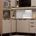 Ver imagem 3 de Cozinha Modulada Completa 6 Peças com Espaço para Forno e Micro-ondas com Tampo Aspen Luciane Móveis