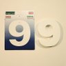 Números Inox Branco - Para Fachadas - 15cm - (Nº 9) - 3