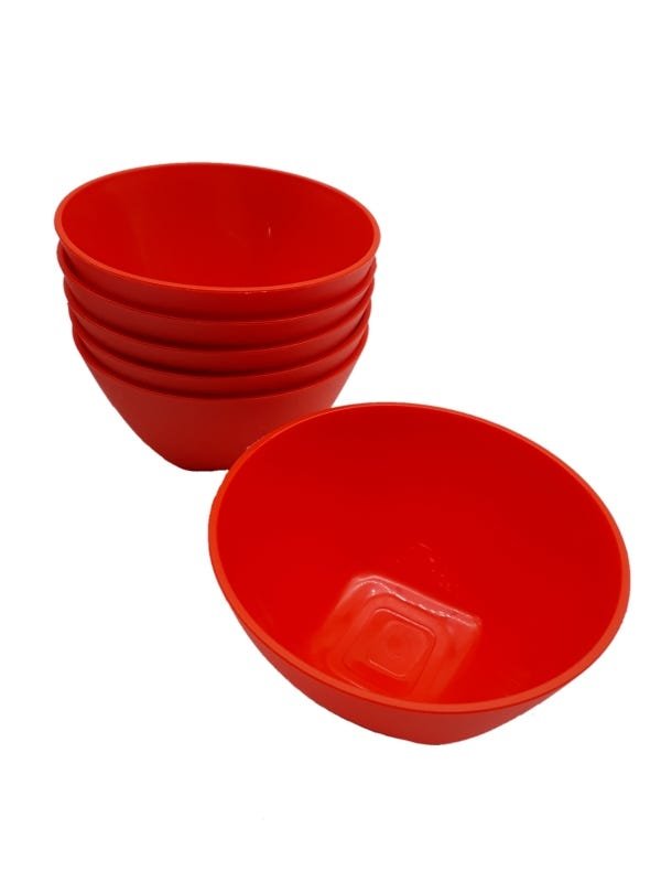 Conjunto de Bowls para sobremesa saladas frutas - 4