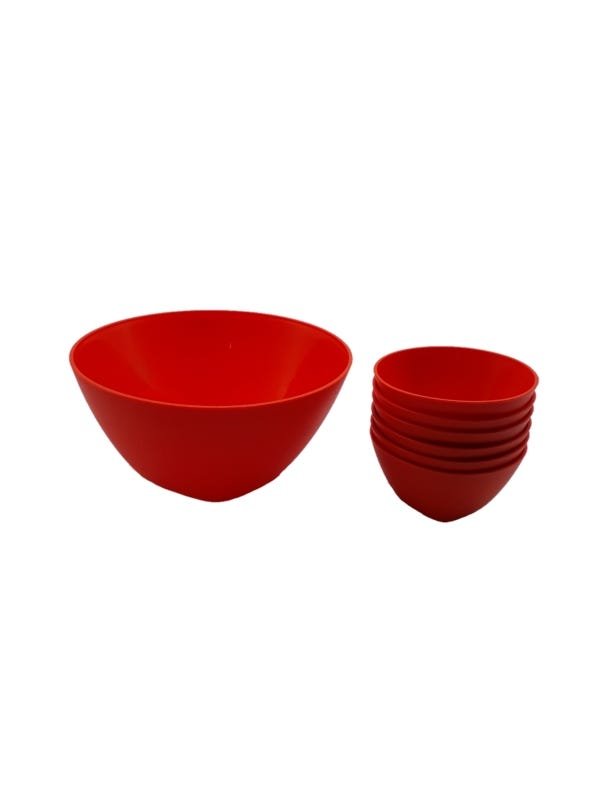 Conjunto de Bowls para sobremesa saladas frutas - 3