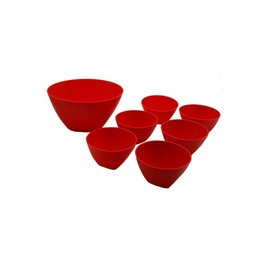 Conjunto de Bowls para sobremesa saladas frutas - 1