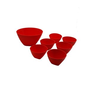 Conjunto de Bowls para sobremesa saladas frutas
