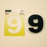 Números Inox Preto - Para Fachadas - 15cm - (Nº 9) - 2