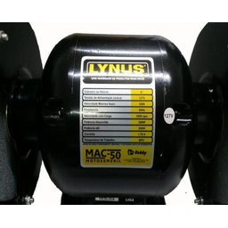 Moto Esmeril 360w Monofásico 127v - Lynus-mac50 Motoesmeril - 2