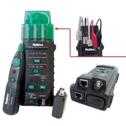 Kit Multifuncional Testador e Localizador de Cabos de Rede, Telefone e Bnc Tx 2000 - 1