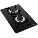 Ver imagem 1 de Fogão Cooktop V200 Preto Inox 2 Bocas Bivolt - Fogatti