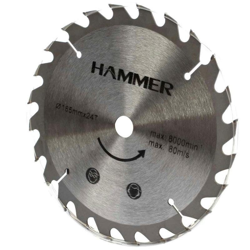 Serra Circular Hammer para madeira 7.1/4" 1100W 220V SC-1100 - 4