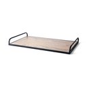 Ver imagem 1 de Bandeja Decorativa Retangular em MDF e Metal 50cm 16865 Mart