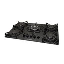 Ver imagem 1 de Fogão Cooktop À Gás 5 Bocas Quadrichamas Black Braslar