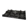 Fogão Cooktop À Gás 5 Bocas Quadrichamas Black Braslar - 1