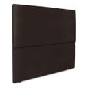 Ver imagem 3 de Cabeceira Cama Box Reta Queen 160cm Luna Corino C/frame Marrom