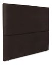 Ver imagem 3 de Cabeceira Cama Box Reta Queen 160cm Luna Corino C/frame Marrom