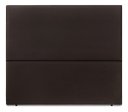Ver imagem 4 de Cabeceira Cama Box Reta Queen 160cm Luna Corino C/frame Marrom
