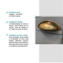 Ver imagem 4 de Balcão de Canto Bella 1 Porta Nog/cinza 94cm Carraro