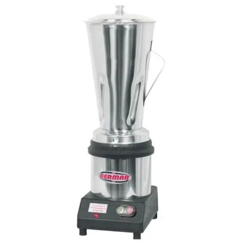 Liquidificador Industrial Alta Rotação 4 Litros 110V 1200W Inox Restaurante E Lanchonete - Bermar