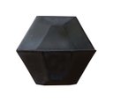 Ver imagem 1 de Vaso Planta Diamante 40x35 Jardim Vertical Polietileno - PRETO 002