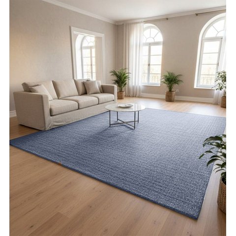 Tapete Sala Quarto Riviere Antiderra 2,00x2,50 Moselle Cinza