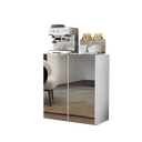 Ver imagem 3 de Aparador Buffet 2 Portas com Espelho Vegas Multimóveis V3611 Branco