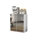 Ver imagem 3 de Aparador Buffet 2 Portas com Espelho Vegas Multimóveis V3611 Branco