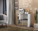 Ver mais imagens de Aparador Buffet 2 Portas com Espelho Vegas Multimóveis V3611 Branco