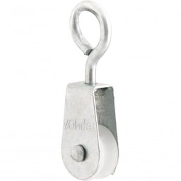 Roldana Plástica 2cm com Olhal 10kg - Vonder - 1