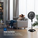 Ver imagem 2 de Ventilador de Coluna Mondial 140W 40cm 8 Pás 3 Velocidades Vstf-40C-8P-Bs 110V