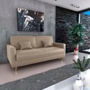Ver imagem 2 de Sofá Cama Premium 3 Lugares 1,90 Larg Emilia Matrix