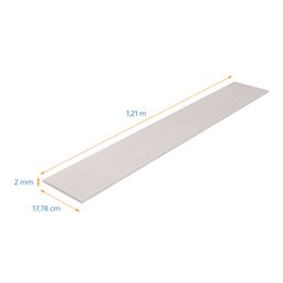 Piso Vinílico em Régua 17,78cm x 2mm x 1,21m Sofisticato Ruffino - 4