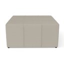 Ver imagem 5 de Puff Decorativo para Sala de Estar Quadrado Milano 90x90cm W01 Linho Bege - Lyam Decor