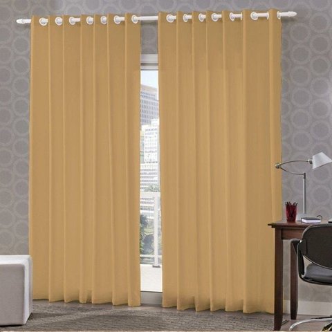 Cortina para Sala/quarto Oxford 300x250 | Admirare - Pêssego