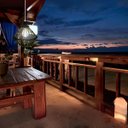 Ver imagem 4 de Luminária Kolonial Clown Iv Terraço Sala Quarto de Teto Luxo:bambu