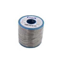 Fio De Solda Estanho Eletrônica 0.5 Mm Rolo 500g Cobix 60x40 - 1
